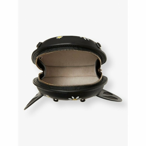 NWT Kate Spade Buzz Bee Crossbody with Floral Daisy Print Novelty Handbag Purse - Picture 5 of 6